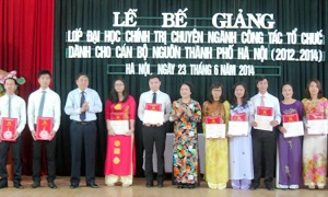 Hà Nội đưa 96 học viên lớp cán bộ nguồn tổ chức về rèn luyện tại cơ sở